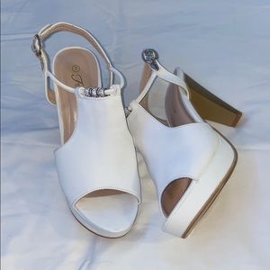 White heels